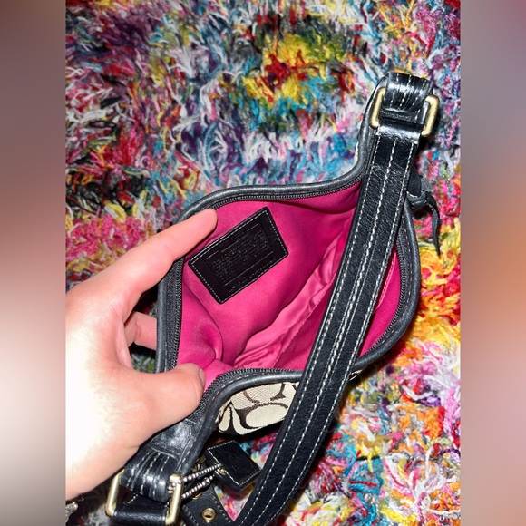 VINTAGE Coach Tan Brown CUTE Bucket Bag - Picture 7 of 16